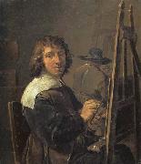 Self-Portrait:The Painter in his Studio David Teniers